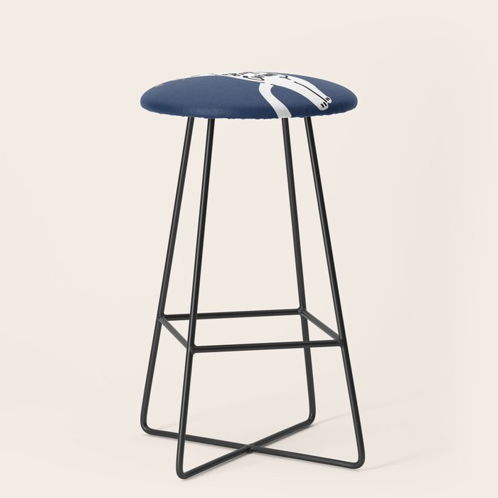 Stay Curious Cat Stool Gallery Image 1