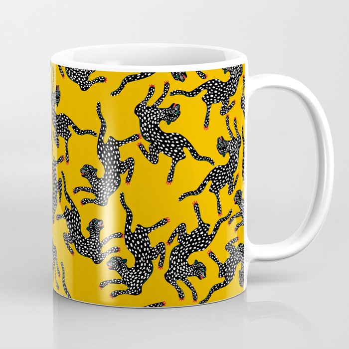 Bold cheetah dance Coffee Mug Gallery Image 1