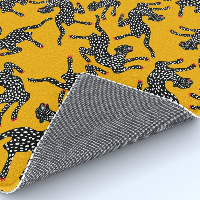 Bold cheetah dance Rug Gallery Image 4