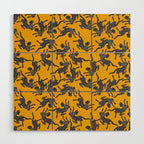 Bold cheetah dance Wood Wall Art Gallery Image 1