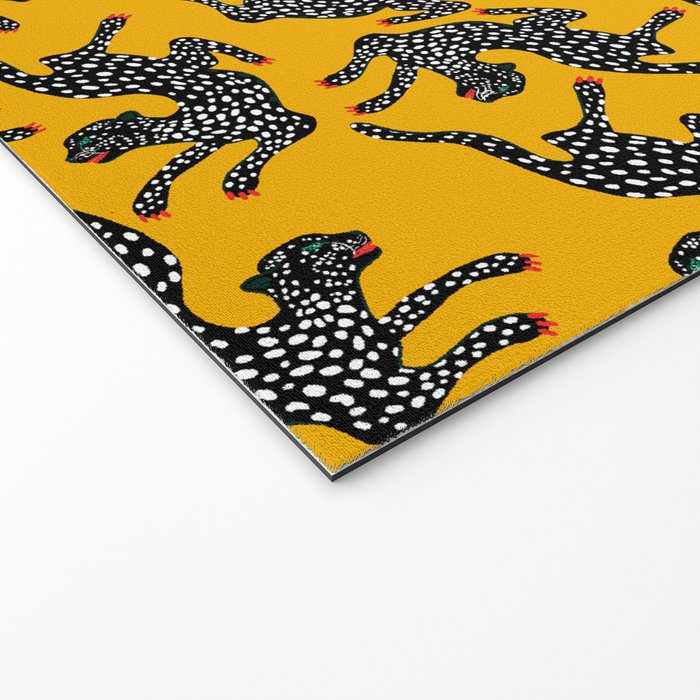 Bold cheetah dance Welcome Mat Gallery Image 2