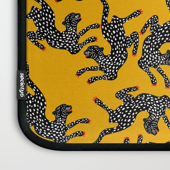 Bold cheetah dance Laptop Sleeve Gallery Image 3