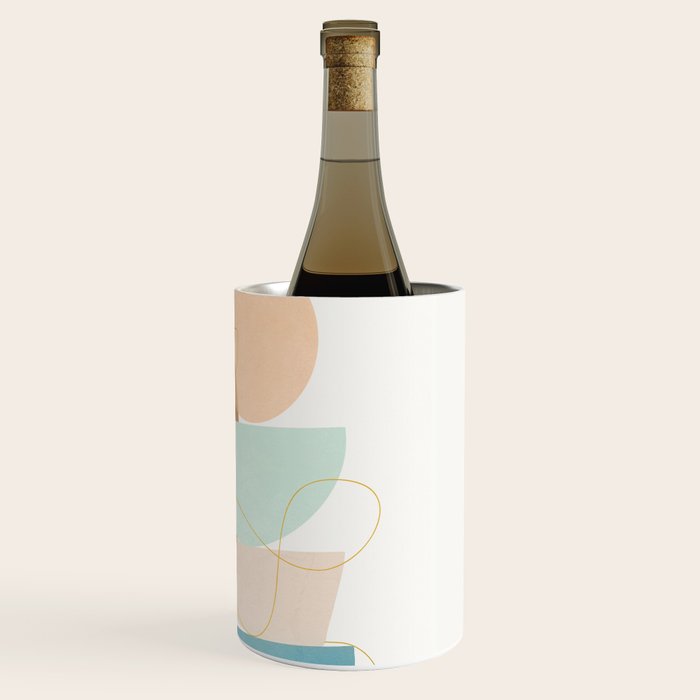 Soft Abstract Shapes 18 Wine Chiller Gallery Image 3