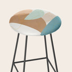 Soft Abstract Shapes 18 Stool Gallery Image 2