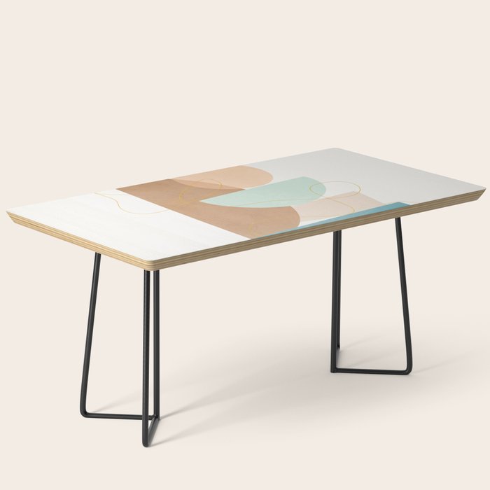 Soft Abstract Shapes 18 Coffee Table Gallery Image 1