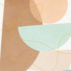 Soft Abstract Shapes 18 Coffee Mug Gallery Image 2