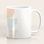 Soft Abstract Shapes 18 Coffee Mug Gallery Image 1