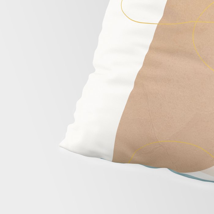 Soft Abstract Shapes 18 Pillow Sham Gallery Image 4
