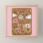 Nevada Wildflowers Mini Art Print Gallery Image 1