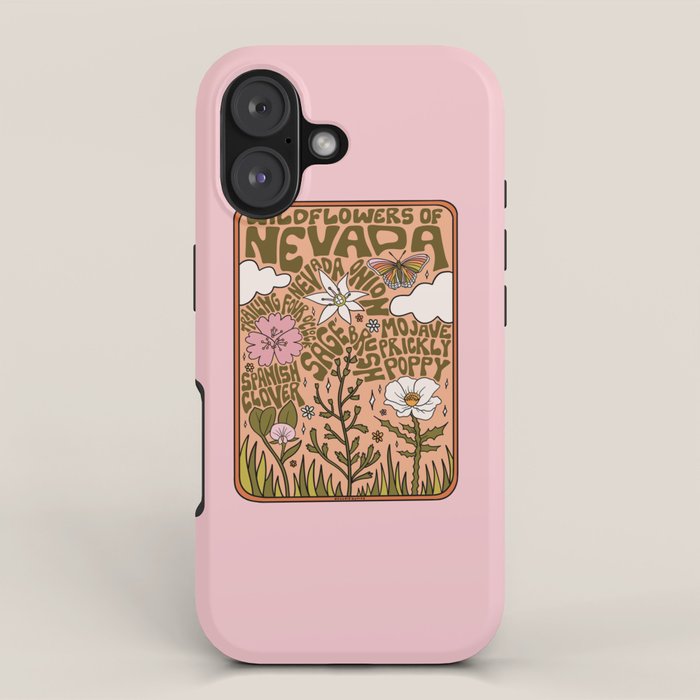 Nevada Wildflowers iPhone Case Gallery Image 1