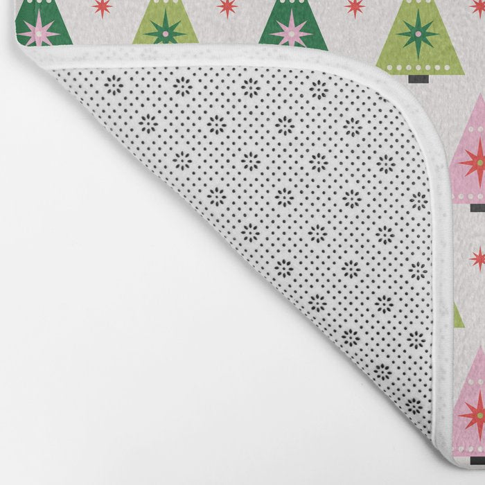 Merry Christmas Tree Bath Mat Gallery Image 2