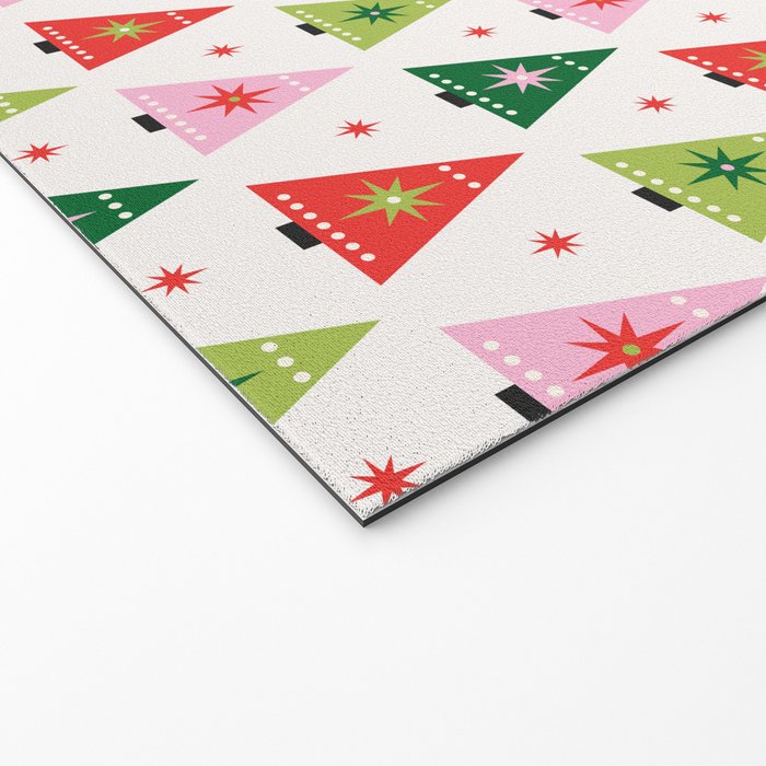 Merry Christmas Tree Welcome Mat Gallery Image 2