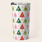 Merry Christmas Tree Travel Mug Gallery Image 3