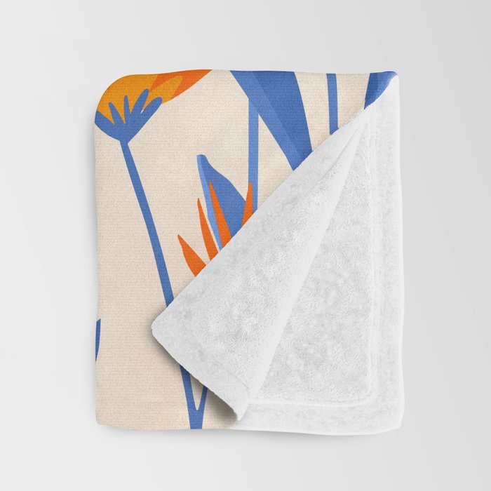 Wild Cosmos Floral Throw Blanket Gallery Image 3