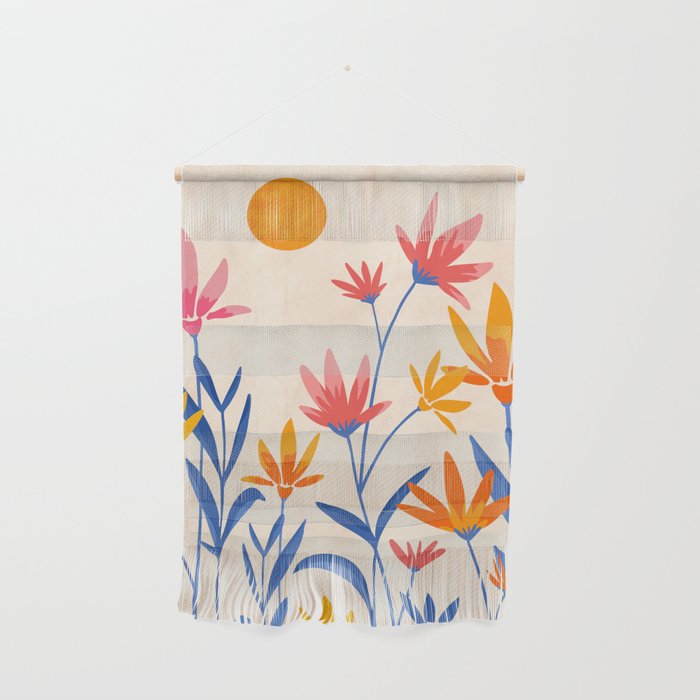 Wild Cosmos Floral Wall Hanging Gallery Image 1