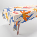 Wild Cosmos Floral Tablecloth Gallery Image 1