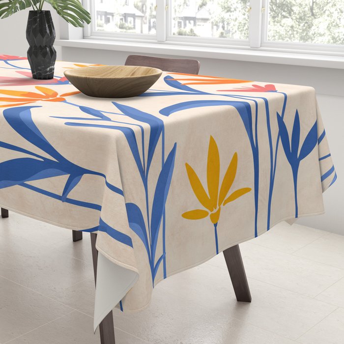 Wild Cosmos Floral Tablecloth Gallery Image 3