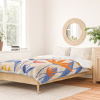 Wild Cosmos Floral Duvet Cover Gallery Image 2