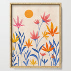 Wild Cosmos Floral Serving Tray Gallery Image 1