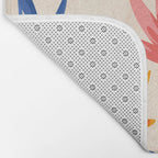 Wild Cosmos Floral Bath Mat Gallery Image 2
