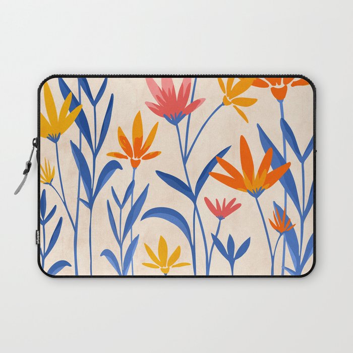 Wild Cosmos Floral Laptop Sleeve Gallery Image 1