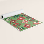 Ugly Christmas Sweaters Pattern Yoga Mat Gallery Image 2