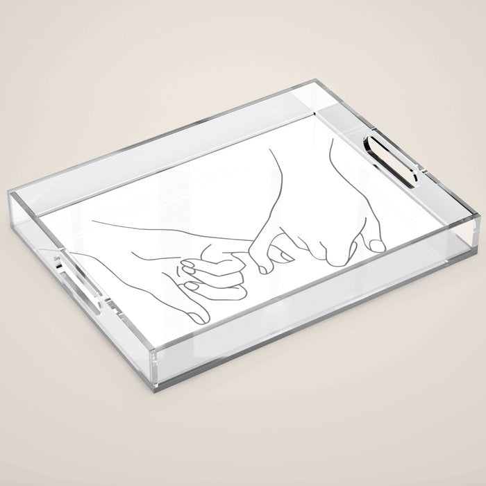 Pinky Promise Acrylic Tray Gallery Image 1