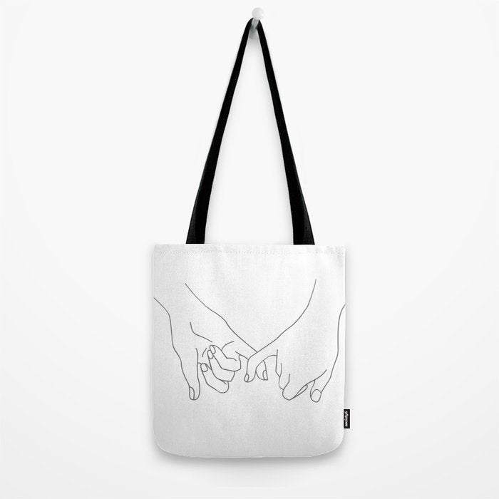 Pinky Promise Tote Bag Gallery Image 2