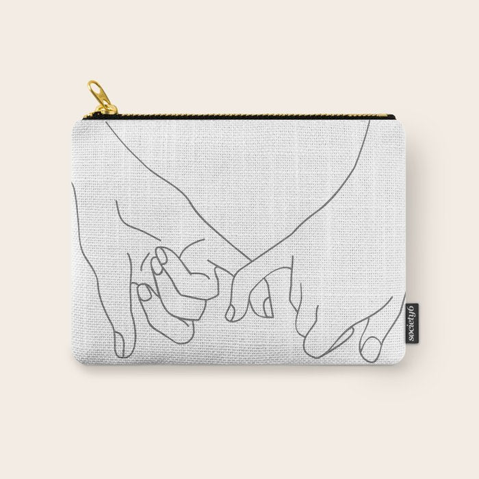 Pinky Promise Carry All Pouch Gallery Image 1