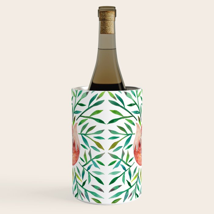 Woodland Fox - Green Leaves Wine Chiller Gallery Image 1