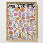 Crystals of the States Serving Tray Gallery Image 1