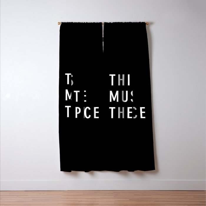 This Must Be The Place Window Curtain Gallery Image 3