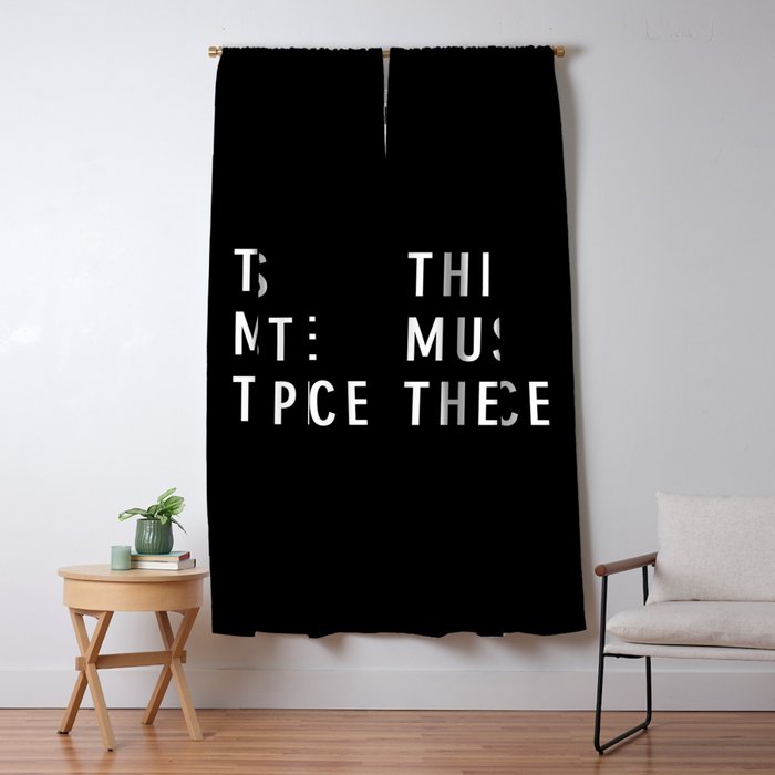 This Must Be The Place Window Curtain Gallery Image 5