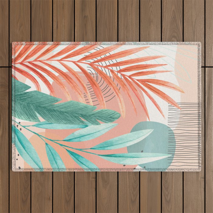 Elegant Shapes 23 Outdoor Rug Gallery Image 1