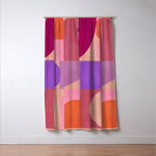 Geometric Shapes 202 Window Curtain Gallery Image 3