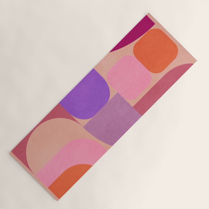 Geometric Shapes 202 Yoga Mat Gallery Image 1