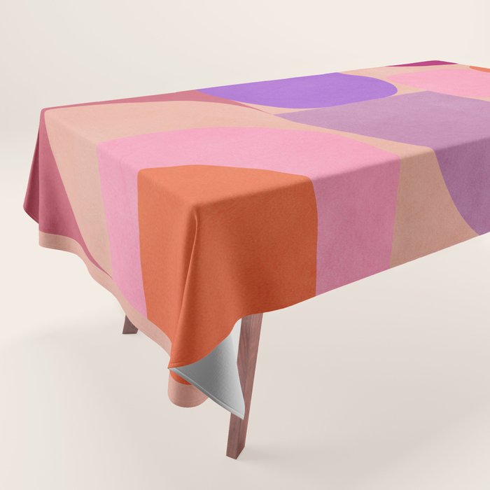Geometric Shapes 202 Tablecloth Gallery Image 1