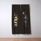Year of the Snake 2025 - Black Window Curtain Gallery Image 3