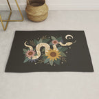 Year of the Snake 2025 - Black Rug Gallery Image 1