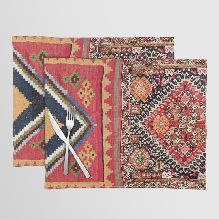 Qashqa'i Nomad Fars Southwest Persian Bag Print Placemat Gallery Image 1