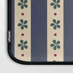 Blue Stripes And Flowers Laptop Sleeve Gallery Image 3