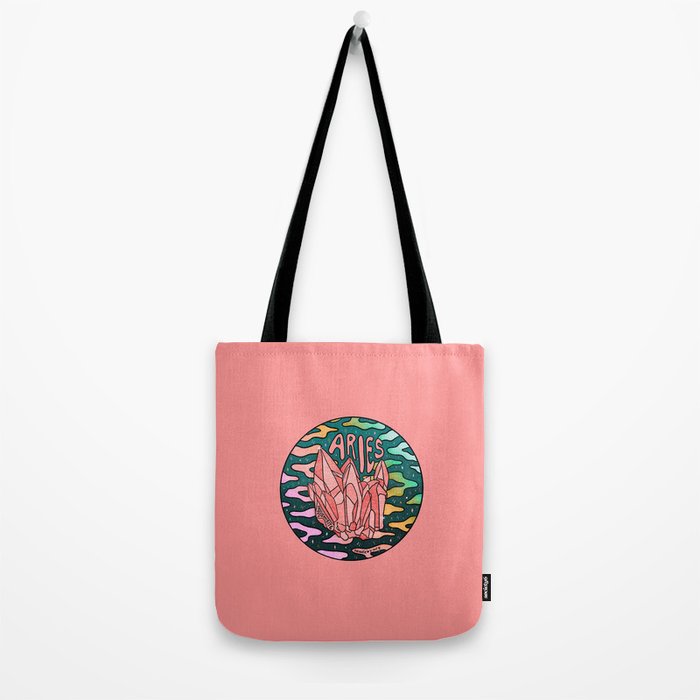 Aries Crystal Tote Bag Gallery Image 2