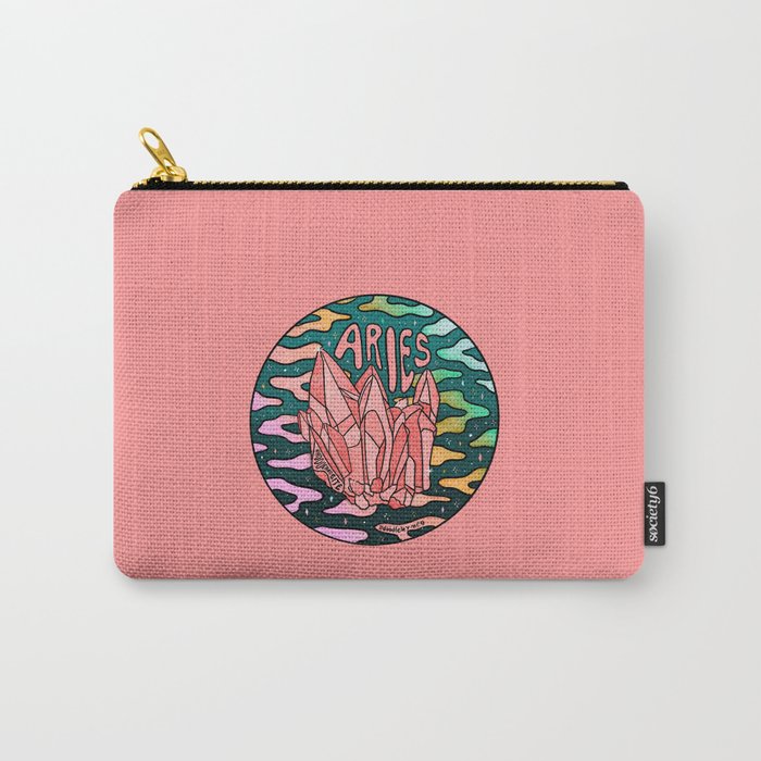 Aries Crystal Carry All Pouch Gallery Image 1