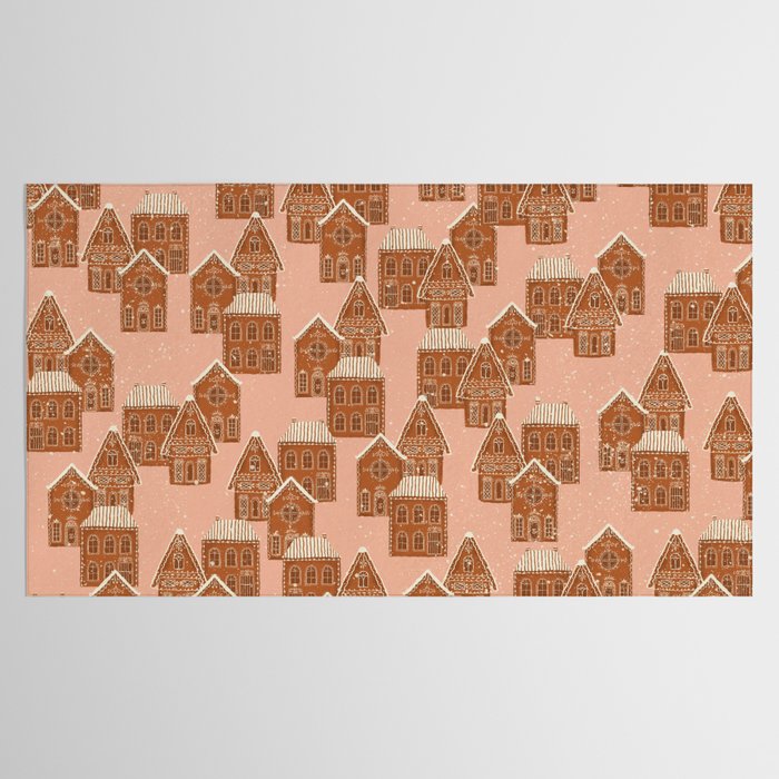 Gingerbread Pink Tablecloth Gallery Image 2