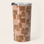 Gingerbread Pink Travel Mug Gallery Image 3