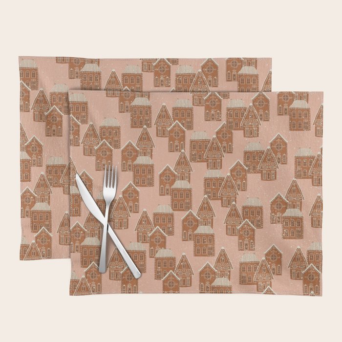 Gingerbread Pink Placemat Gallery Image 1