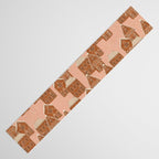 Gingerbread Pink Table Runner Gallery Image 3
