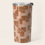 Gingerbread Pink Travel Mug Gallery Image 2