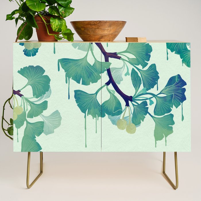 O Ginkgo (in Green) Credenza Gallery Image 1