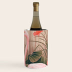 Pink Flamingo Pair In The Bloom Wine Chiller Gallery Image 3